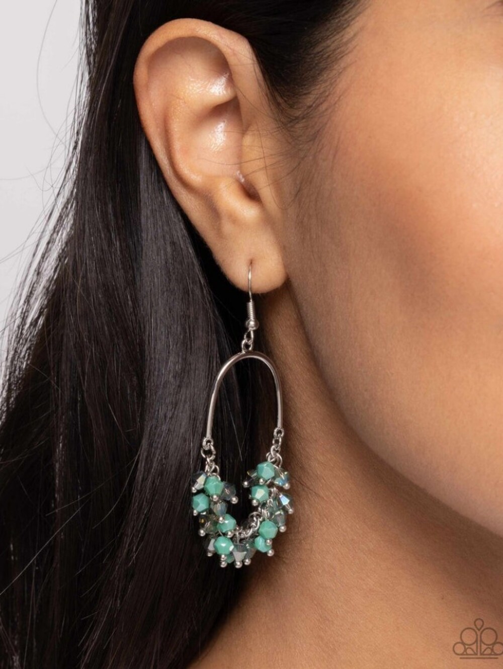 Chandelier Check Earrings - Picture 2 of 2